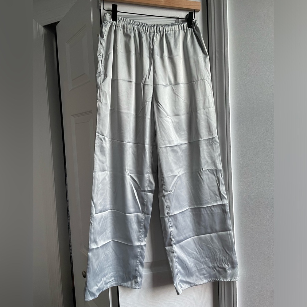 Urban Outfitters Silver Straight Leg Pants